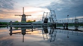 Moulin à vent de Kinderdijk sur FinePixel