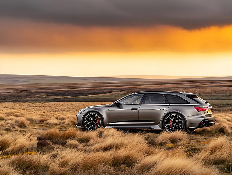 Audi RS6 van PixelPrestige