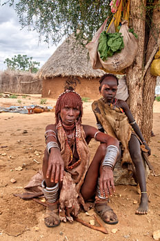 Ethiopië: Markt (Turmi)