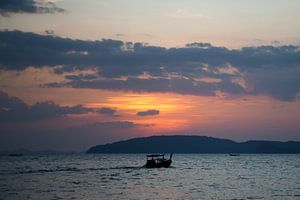 Thailand - Sonnenuntergang vor Krabi