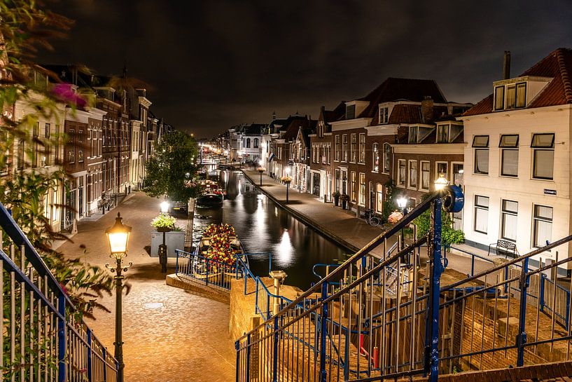 Maassluis on the Friday evening of August 2, 2019 after the Varend Corso. by Jaap van den Berg