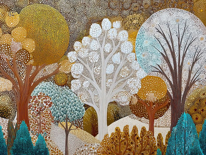 Trees Decoration | A Warm Embrace of Nature by Flower Studio