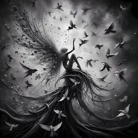 Stervende natuur - de noodkreet van een fee van ButterflyPix