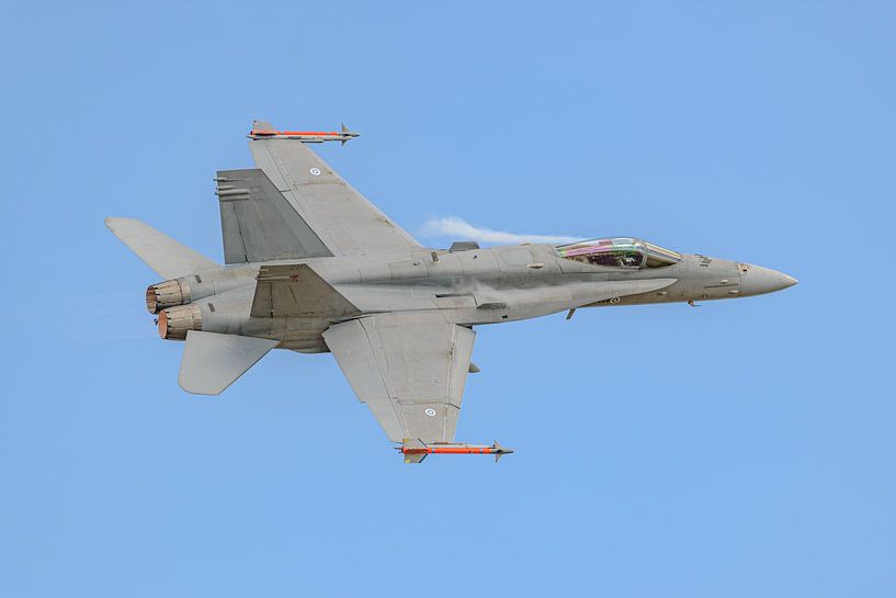 F/A-18 Finnish Hornet Solo Display Team. von Jaap van den Berg