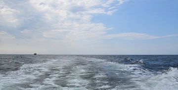 Sur le fleuve Saint-Laurent en été