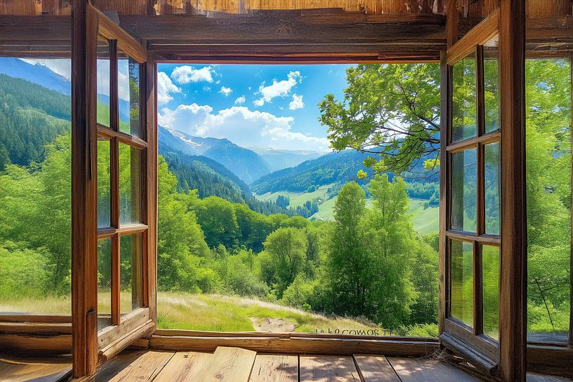 look out of the window by Egon Zitter
