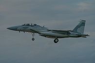 Landing Boeing F-15QA Eagle bestemd voor Qatar. van Jaap van den Berg thumbnail