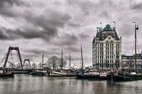 Het Witte Huis en de Willemsbrug Rotterdam