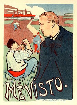 Vintage Poster for Mevisto. Henry Gabriel Ibels (1867-1936)