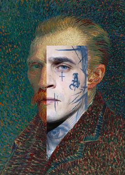 Tätowierter Van Gogh