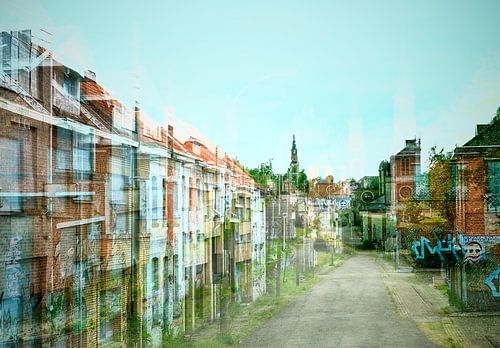 Ghost town by Wim van Berlo