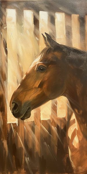Cheval au soleil par Whale & Sons