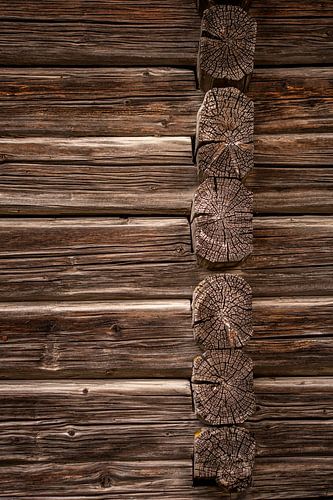 Mur en bois suédois