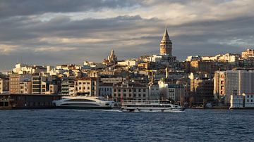 Galata tower at sunset by Caught By Light