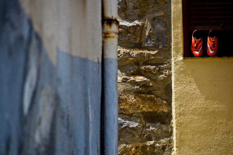 Still life shoes Spain by Marieke van der Hoek-Vijfvinkel