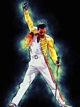 Geest van Freddie Mercury van Gunawan RB