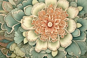 Malerei Tranquil Mosaic | Stille Malerei