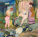 Le Cirque Corvi (ca. 1893) painting by Georges de Feure. by Studio POPPY thumbnail