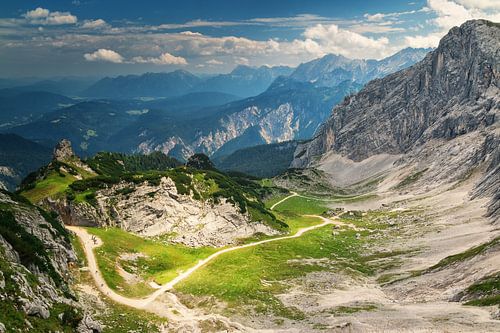Alpspitze bij Garmisch Partenkirchen