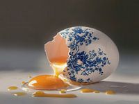 Delft Blue Egg