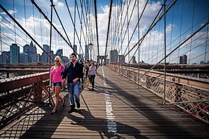 Strolling Brooklyn Bridge by Nanouk el Gamal - Wijchers (Photonook)
