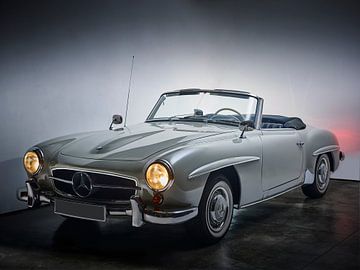 Mercedes 19 SL 1958 van Paul Delaet