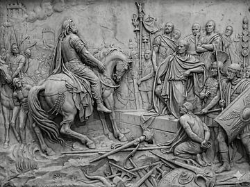 vercingetorix-wirft-seine-Waffen-zu-Füßen-von-Julius