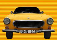 Volvo P1800 in Yellow-Yellow