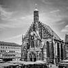 NUREMBERG Church of Our Lady & Main Market by Melanie Viola