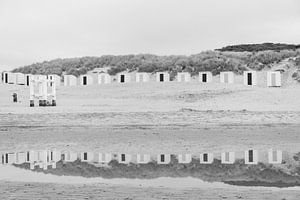 Strandhuisjes in Zeeland