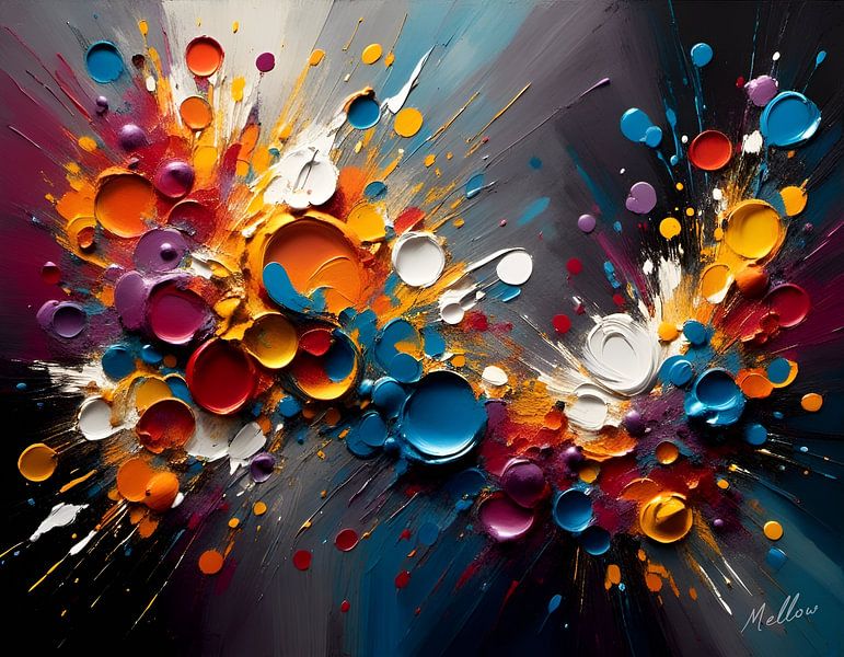 Sérénade de confettis par Mellow Art