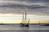 Beautiful sky over the Wadden Sea van Sidney Portier thumbnail