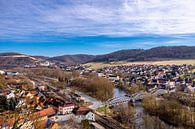 Voorjaarswandeling door de prachtige Saale vallei bij Dornburg-Camburg - Thüringen - Duitsland van Oliver Hlavaty thumbnail