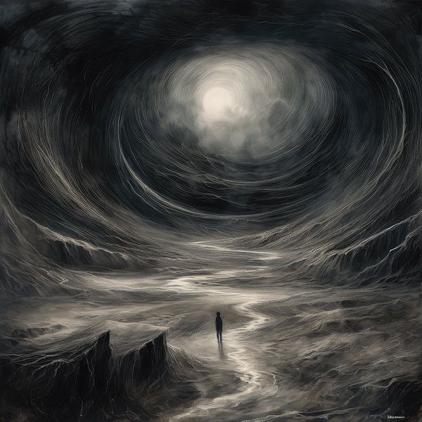 Dépression déserte par Niki Moens