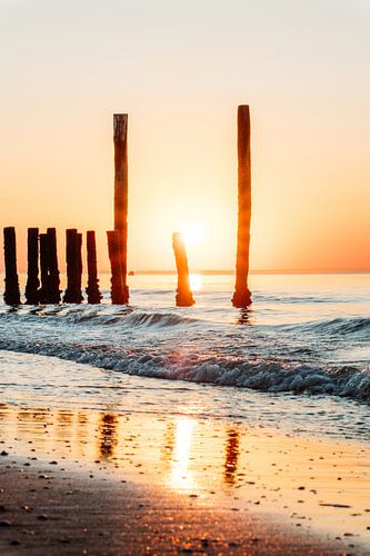 Zonsondergang in Breskens
