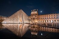 Museum des Louvre, Paris von Michael Fousert Miniaturansicht