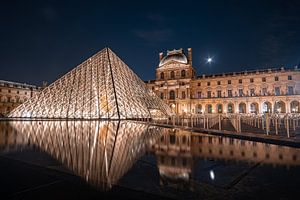 Museum het Louvre, Parijs van Michael Fousert