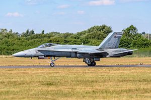 Royal Canadian Air Force CF-18 Hornet Solo Display 2018.