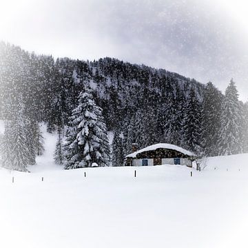 Bavarian Winter's Tale VIII van Melanie Viola