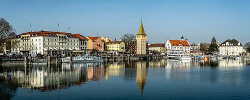 Panorama Lindau havenpromenade