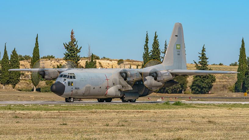 Lockheed C-130 Hercules de l'Arabie Saoudite. par Jaap van den Berg