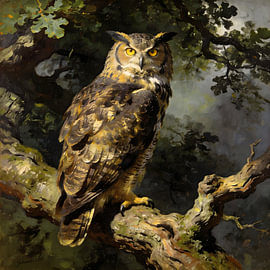 Raubvögel – Uhu