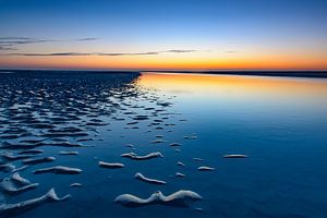 Schiermonnikoog zonsondergang op het strand van Sjoerd van der Wal Fotografie