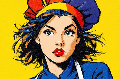 Vrouw Koks Muts | Bold Colors in Culinary Art
