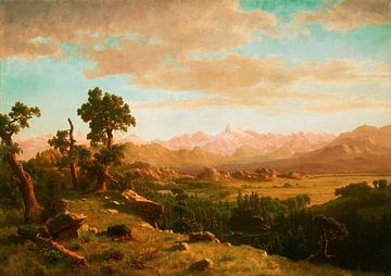 Pays de la rivière du vent, Albert Bierstadt