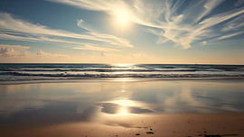 Tijdloos strandlandschap