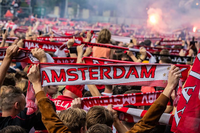 Huldiging landskampioen Ajax in Amsterdam by Marcel Krijgsman