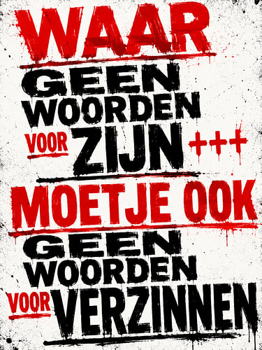 Hip Hop without a Beat: Things for Which There Are No Words... by MoArt (Maurice Heuts)