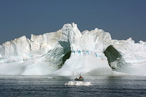Gigantic iceberg in Disko Bay