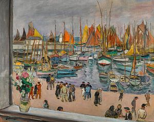 L'Île d'Yeu, Fenster zum Hafen (1919)